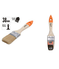 Pennello Piatto Da 1.5" 38 Mm Pennellessa Per Pittura Verniciare Dipingere 90262         