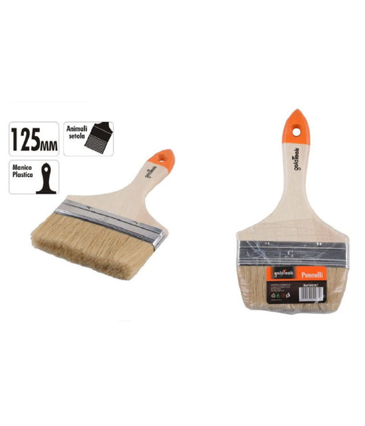 Pennello Piatto Da 5" 125 Mm Pennellessa Per Pittura Verniciare Dipingere 90267         