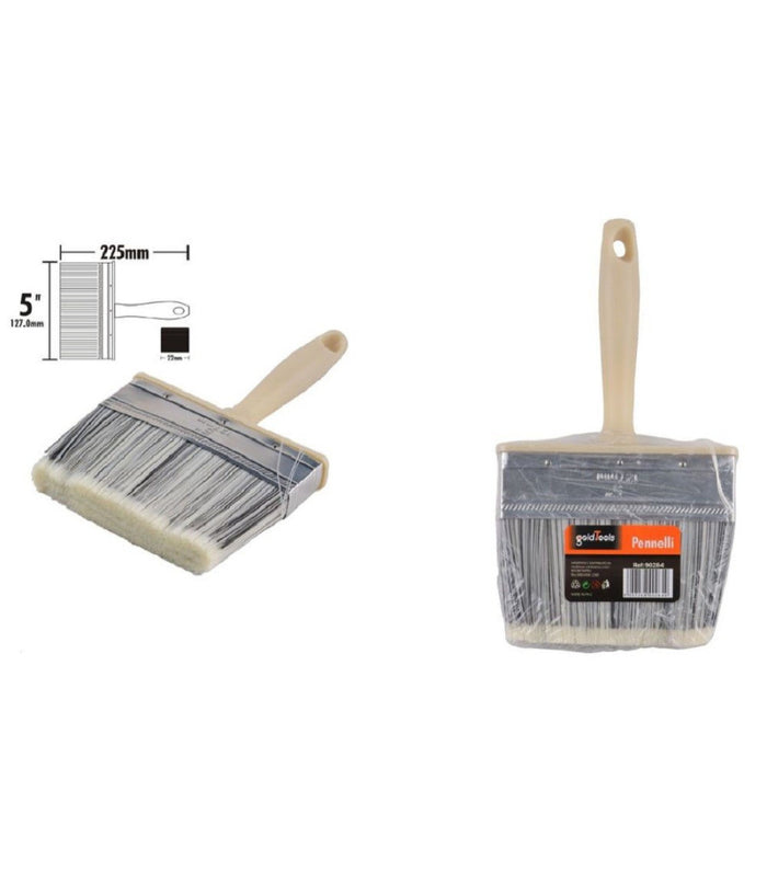 Pennello Pittura 5" Da 225 Mm Pennellessa Per Soffitto Pareti Imbianchino 90284         
