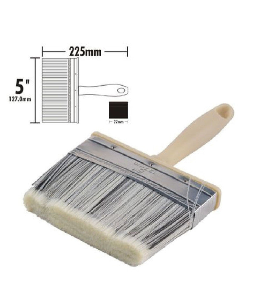 Pennello Pittura 5" Da 225 Mm Pennellessa Per Soffitto Pareti Imbianchino 90284         