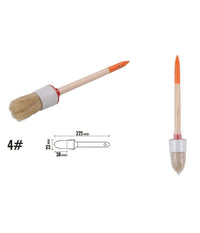 Pennello Pittura Maniglia In Legno Setole Naturali A Testa Tonda 38mm 4" 90290         