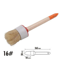 Pennello Pittura Maniglia In Legno Setole Naturali A Testa Tonda 44 Mm 16" 90296         