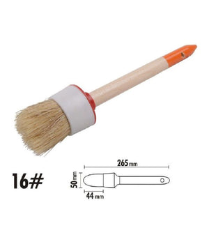 Pennello Pittura Maniglia In Legno Setole Naturali A Testa Tonda 44 Mm 16" 90296         