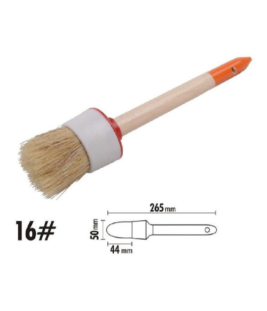 Pennello Pittura Maniglia In Legno Setole Naturali A Testa Tonda 44 Mm 16" 90296         