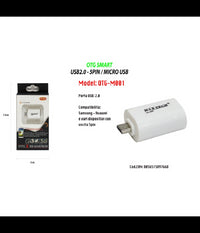 Pennetta Otg Smart Tastiere Stampanti Adattatore Pc Smartphone Lettore Card Usb Maxtech Otg-m001         