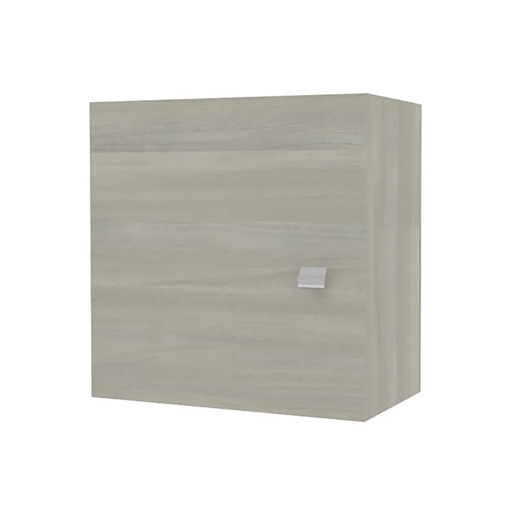 Pensile bagno 45 cm rovere grigio anta reversibile