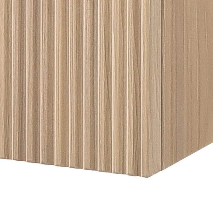 Pensile bagno sospeso cannettato H 150 cm teak sabbiato  Bali