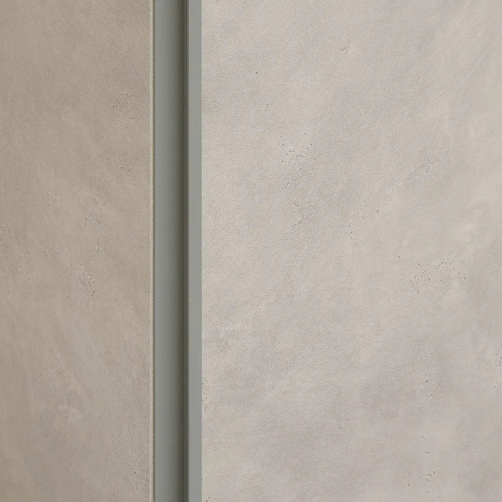 Pensile da H135 cm Effetto Pietra Beige 4 Ripiani