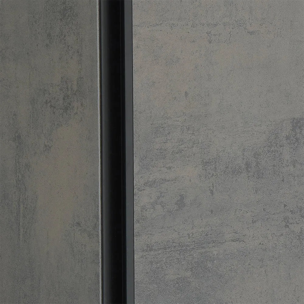 Pensile H135cm Effetto Pietra Oxid con 4 Ripiani