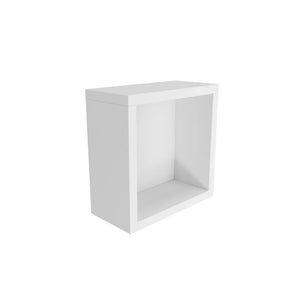 Pensile bagno sospeso a giorno 25x25cm color bianco opaco | Ardenne