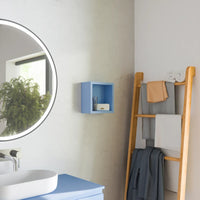 Pensile bagno sospeso a giorno 25x25cm color carta da zucchero | Ardenne