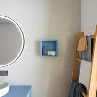 Pensile bagno sospeso a giorno 25x25cm color carta da zucchero | Ardenne