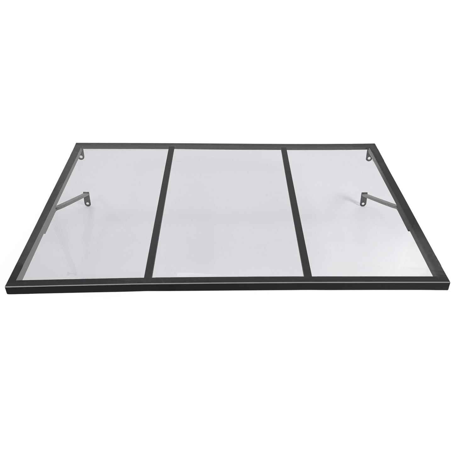 IDMarket - Pensilina per porta 80x113 cm nero JOSY