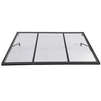 IDMarket - Pensilina per porta 80x113 cm nero JOSY