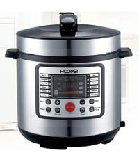 Pentola A Pressione Elettrica Multifunzione 900w 5lt Antiaderente 12 Cotture         