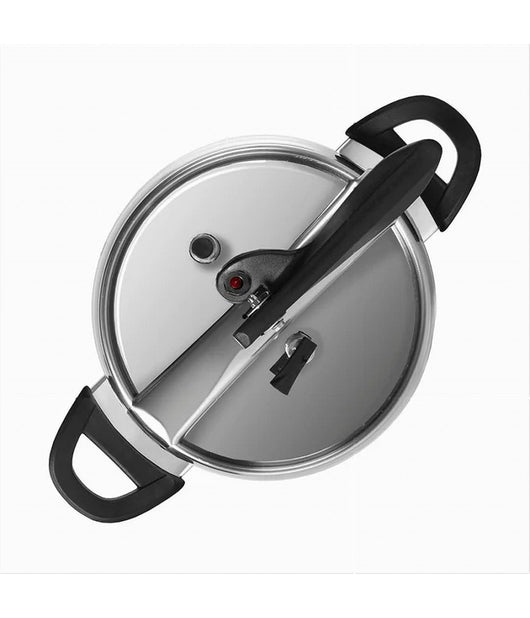 Pentola A Pressione In Acciaio Inox Capacità  8lt Diametro 22cm Manico Ergonomico         