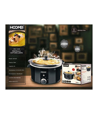 Pentola Elettrica Ovale Cottura Lenta 3,5lt Acciaio Ceramica Antiaderente 200w         