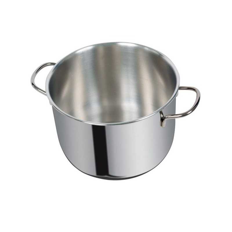 Pentola Inox 2 Manici cm 14 Dune Metalsomma