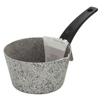 Trade Shop - Pentolino Casseruola Conica 12-16 Cm Rivestimento Antiaderente Antigraffio Con Manico -