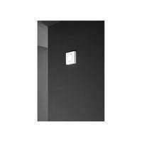 Bottone - Plafoniera Led da soffitto GX53 max 15W, Quadrata 11,5x11,5 cm, Metallo Verniciato, IP20 - Perenz - Bianca