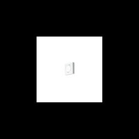 Bottone - Plafoniera Led da soffitto GX53 max 15W, Quadrata 11,5x11,5 cm, Metallo Verniciato, IP20 - Perenz - Bianca