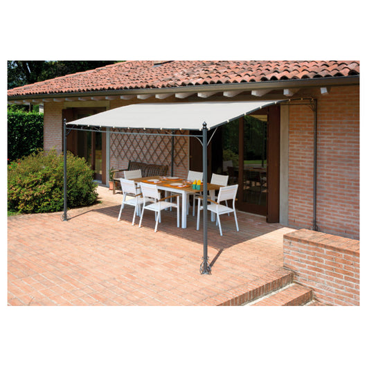 Pergola a parete MOIA Kansas 4x3 mt