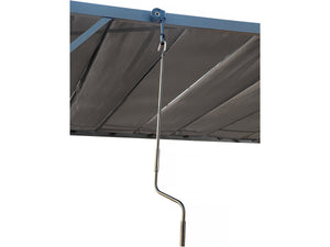 Pergola bioclimatica in tessuto "Lodge" da 3 x 4 m - Antracite