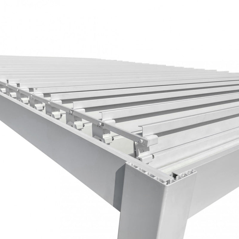 PERGOLA BIOCLIMATICA 3 X 3 CON DOPPIA LAMELLA