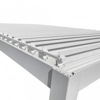 PERGOLA BIOCLIMATICA 3 X 3 CON DOPPIA LAMELLA
