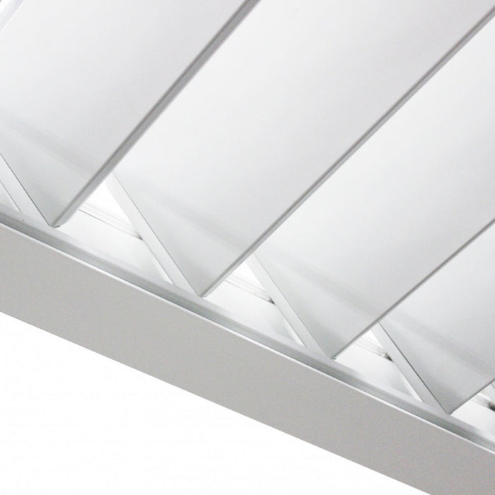 PERGOLA BIOCLIMATICA 3 X 3 CON DOPPIA LAMELLA