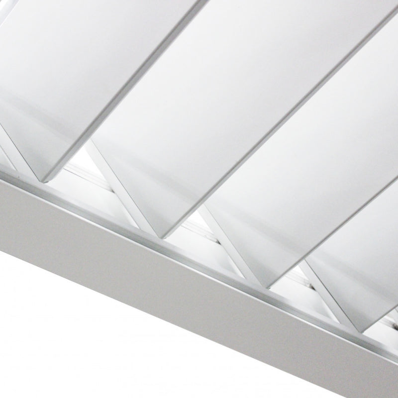 PERGOLA BIOCLIMATICA 3 X 3 CON DOPPIA LAMELLA