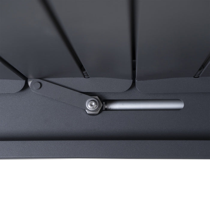 Pergola Bioclimatica in Alluminio 300X600 con Veneziane Motorizzate e Illumazione LED