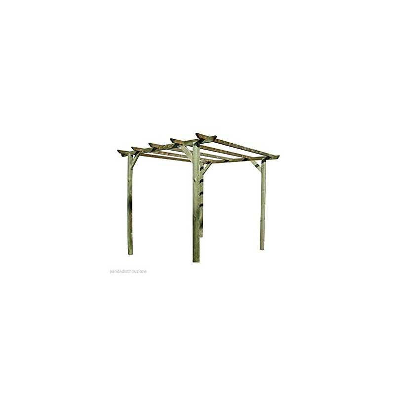 Pergola Legno Blinky Glicine