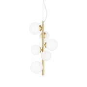 PERLAGE SP6, Sospensione, Ideal Lux
