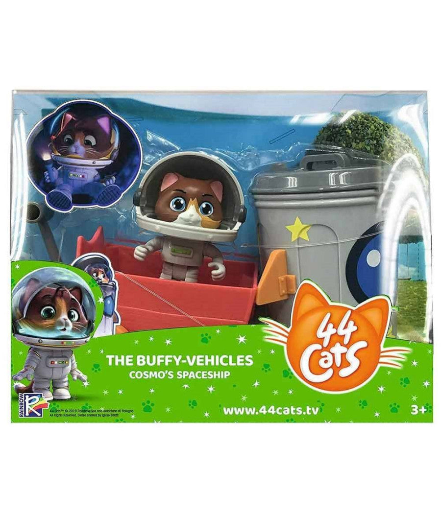 Personaggio Cosmo 44 Gatti Con Capsula E Accessori Giocattolo Bambini         