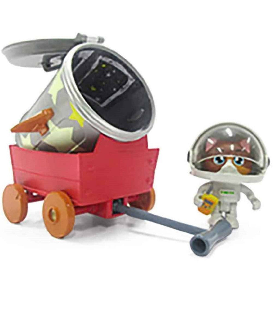 Personaggio Cosmo 44 Gatti Con Capsula E Accessori Giocattolo Bambini         