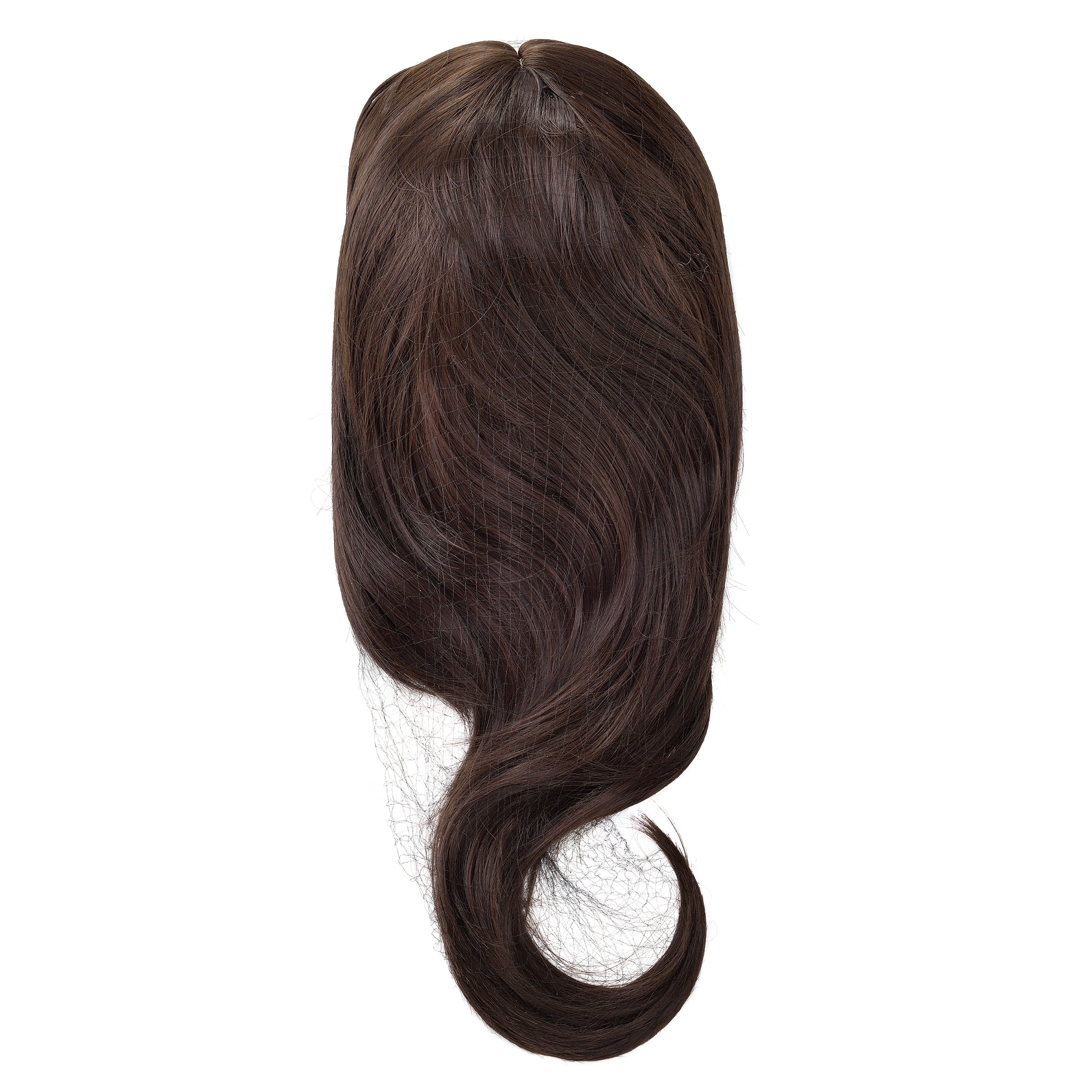 Parrucca da donna capelli voluminosi (lunghi 61cm ang) capelli lunghi / capelli finti - marrone [in.tec]