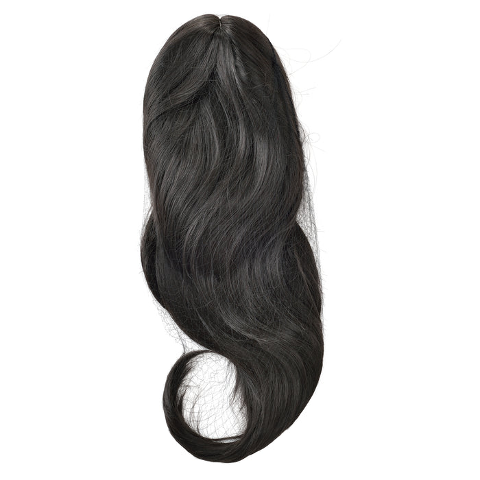 Parrucca da donna capelli voluminosi (lunghi 61cm ang) capelli lunghi / capelli finti - nera [in.tec]