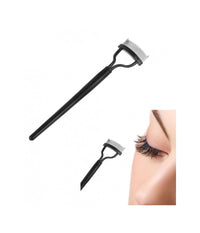 Pettine Applicatore Guida Ciglia Make-up Trucco Donna Punte In Acciaio Mascara         