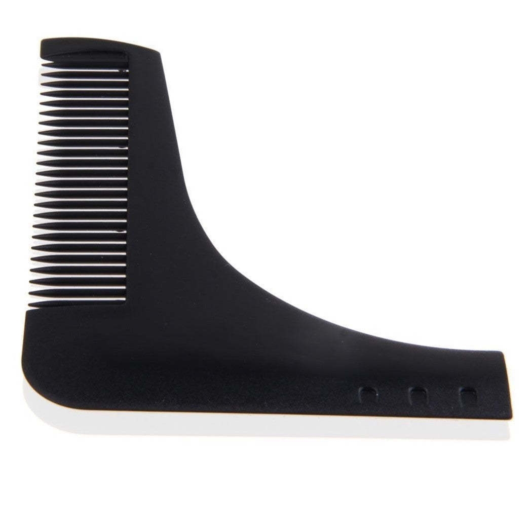 Trade Shop - Pettine Barba Modella Baffi Basette Modella Regola Accorcia Rifinisce Barbiere -