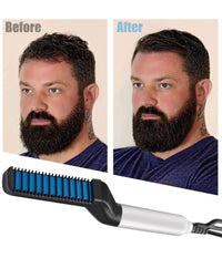 Pettine Elettrico Spazzola Per Capelli Professionale Lisci E Ricci Multifunzione         