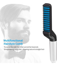 Pettine Elettrico Spazzola Per Capelli Professionale Lisci E Ricci Multifunzione         