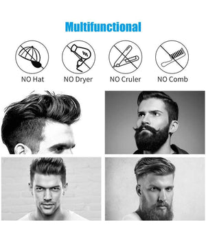 Pettine Elettrico Spazzola Per Capelli Professionale Lisci E Ricci Multifunzione         