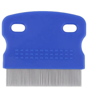 Pettine Manuale Antipulci Per Cani E Gatti Spazzola Anti Pulci Cane Tolettatura         