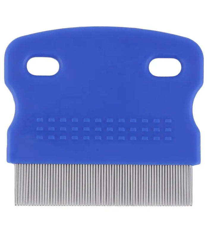 Pettine Manuale Antipulci Per Cani E Gatti Spazzola Anti Pulci Cane Tolettatura         