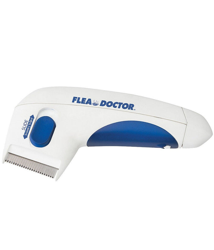 Trade Shop - Pettine Spazzola Elettrica Perfetto Per Pelo Gatto Cane Antipulci Batterie -