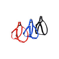 Pettorina Camon Flash blu mm 12 – Nylon resistente – Doppia regolazione per cani piccoli