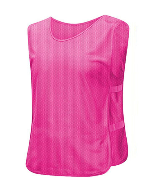 Pettorina Da Allenamento Gilet Casacca Sportiva Scuola Calcio Basket Sport Color  Rosa   L    
