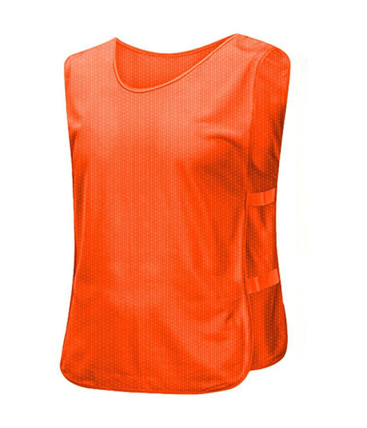 Pettorina Da Allenamento Gilet Casacca Sportiva Scuola Calcio Basket Sport Color  Arancione   L    
