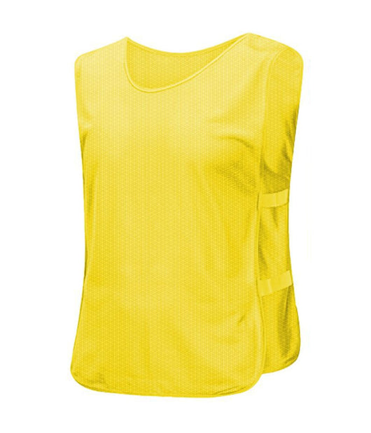 Pettorina Da Allenamento Gilet Casacca Sportiva Scuola Calcio Basket Sport Color  Giallo   M    
